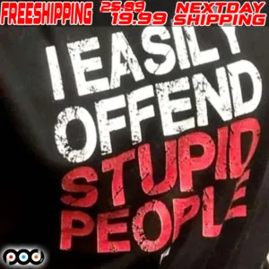 I Easily Offend Stupid People Shirt
