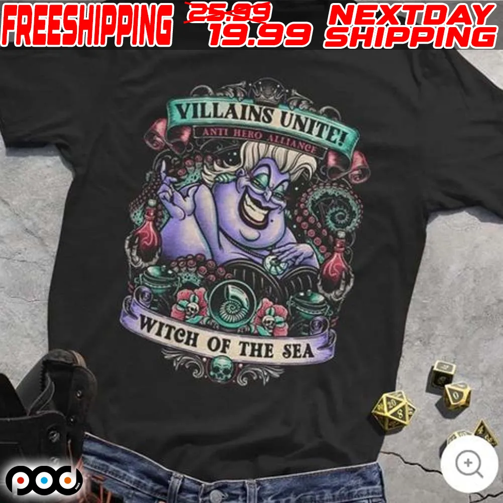 Ursula Witch Of The Sea Shirt