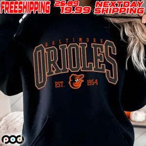 Baltimore Orioles Est 1954 Shirt
