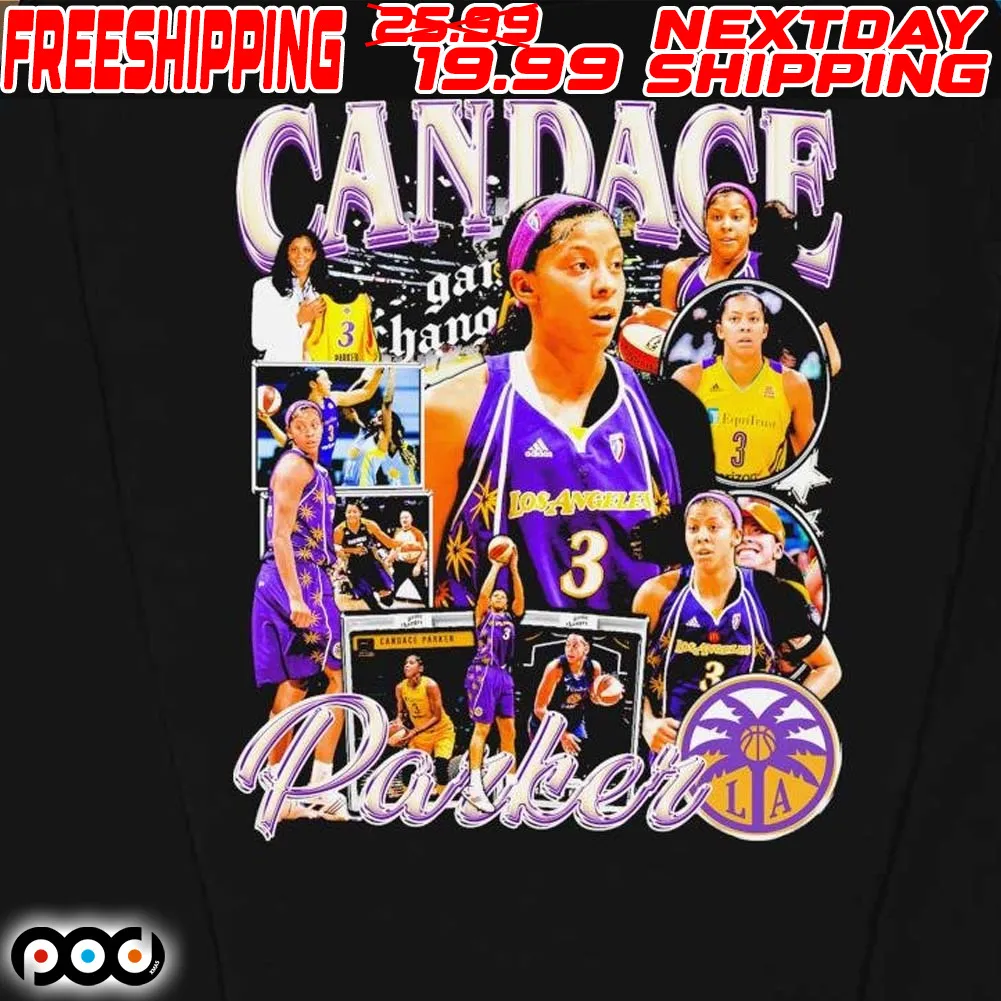 Candace Parker Los Angeles Sparks Vintage Shirt