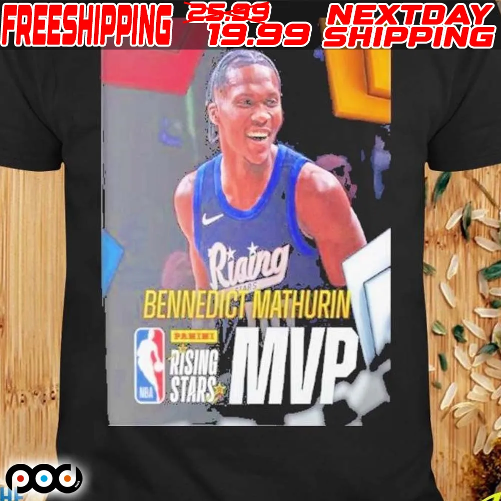 Congratulations Bennedict Mathurin MVP NBA Panini Rising Stars Shirt