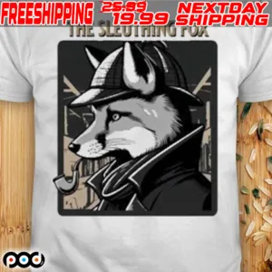 Fox Detective The Sleuthing Fox Shirt