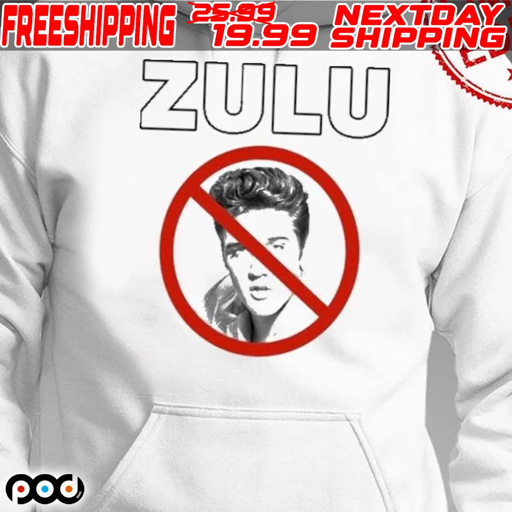 Zulu Elvis Mothafuck Him And John Wayne Shirt