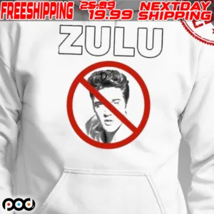 Zulu Elvis Mothafuck Him And John Wayne Shirt