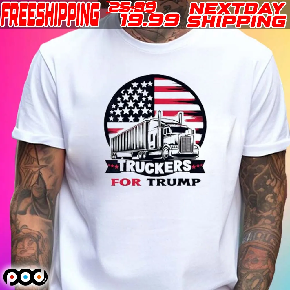 Truckers For Trump 2024 Shirt