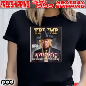 Trump 2024 Hip Hop Album Cover Shirt