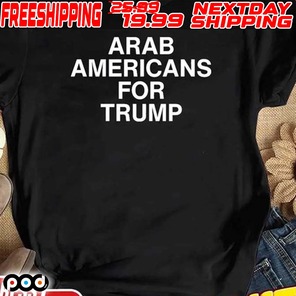 Arab Americans For Trump Shirt