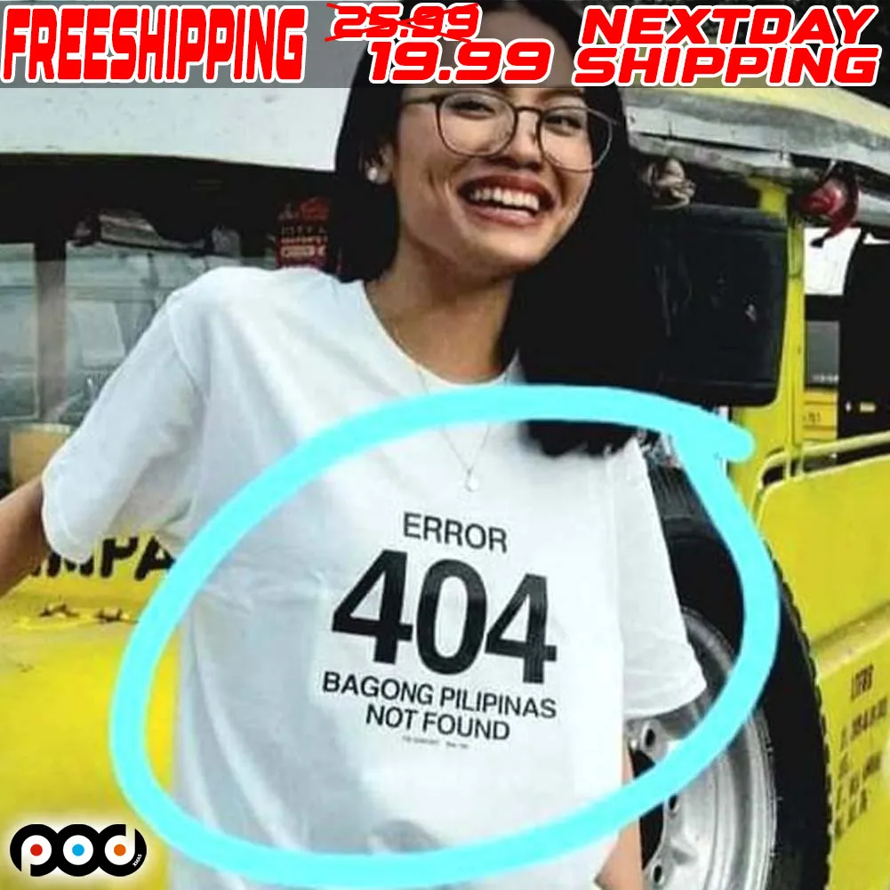 Bob Blues Magoo Error 404 Bagong Pilipinas Not Found Shirt