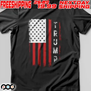 Trump American Flag Shirt