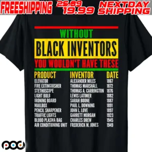 Without Black Inventors You Wouldn’t Have These Shirt Black History Month Shirt