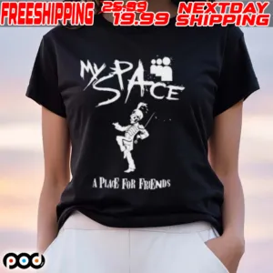 Skeleton Space A Place For Friends Shirt