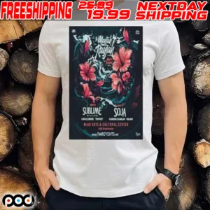 The Mayjah Rayjah Music Festival 2024 May 10 Aloha Stadium Poster Shirt