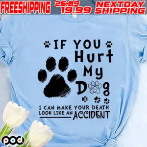 If You Hurt My I Can Make Your Death Look Like An Accident Shirt