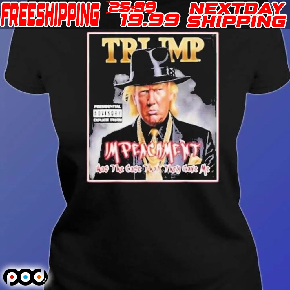 Trump 2024 Hip Hop Album Cover Shirt