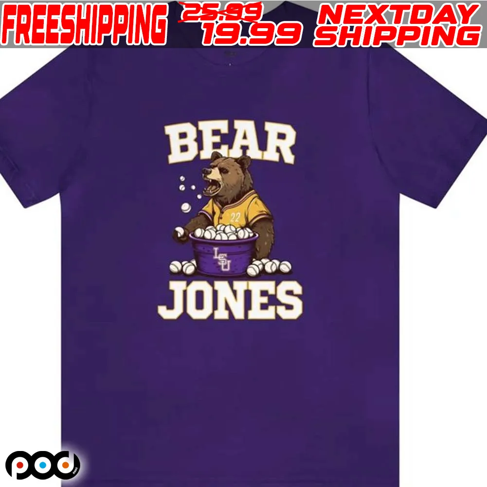 Bear Jones LSU Baseball Shirt