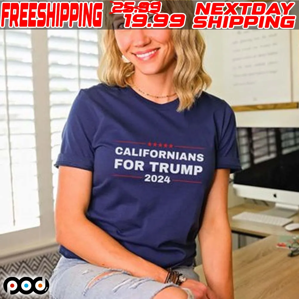 Californians For Trump 2024 Shirt