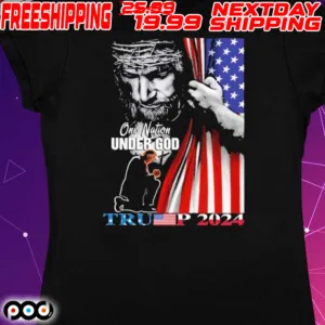 Official One Nation Under God Trump 2024 Shirt