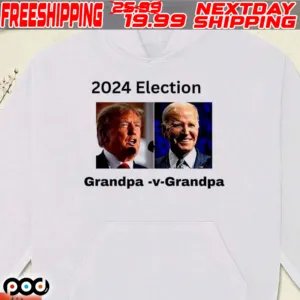 Trump 2024 Election Grandpa V Grandpa Shirt