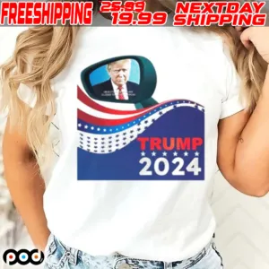 Trump 2024 Objects In Mirror Are Closer Than They Appear Shirt