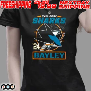 Bayley San Jose Sharks 24 Shirt