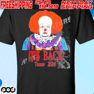 Donald Trump Clown It’s Back Trump 2024 Shirt