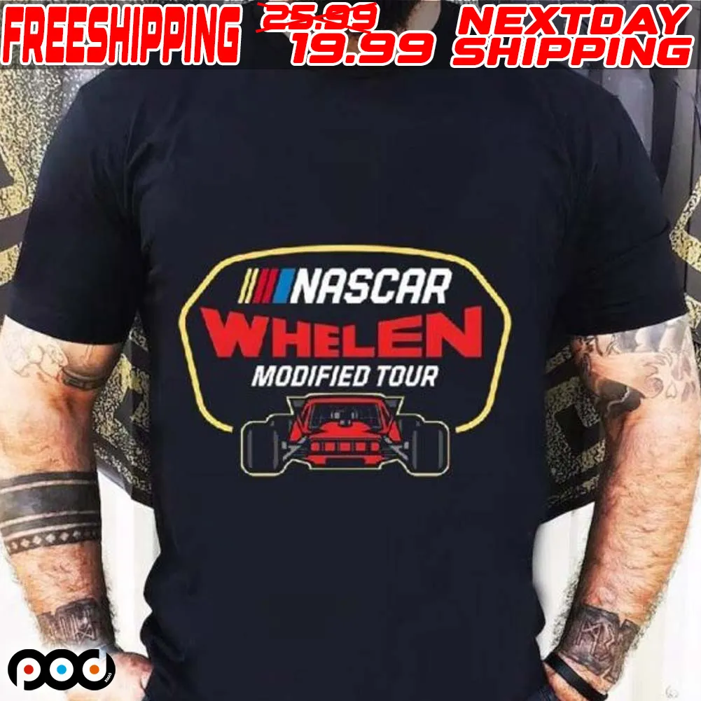 Nascar Whelen Modified Tour Racing Car Shirt