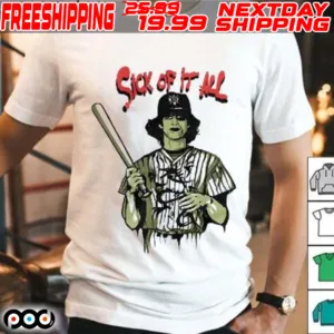 Sick Of It All Monster Baseball Art Shirt