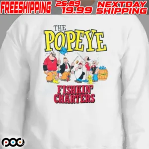 Tom Brady The Popeye Fishkin Charters Shirt