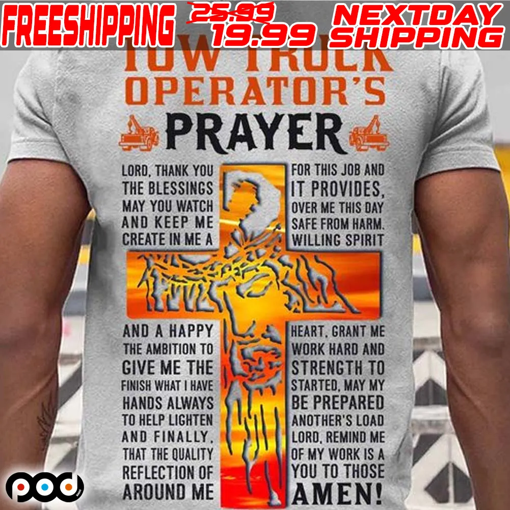 Tow Truck Operator's Aprayer Shirt