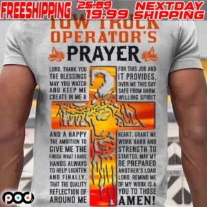 Tow Truck Operator's Aprayer Shirt