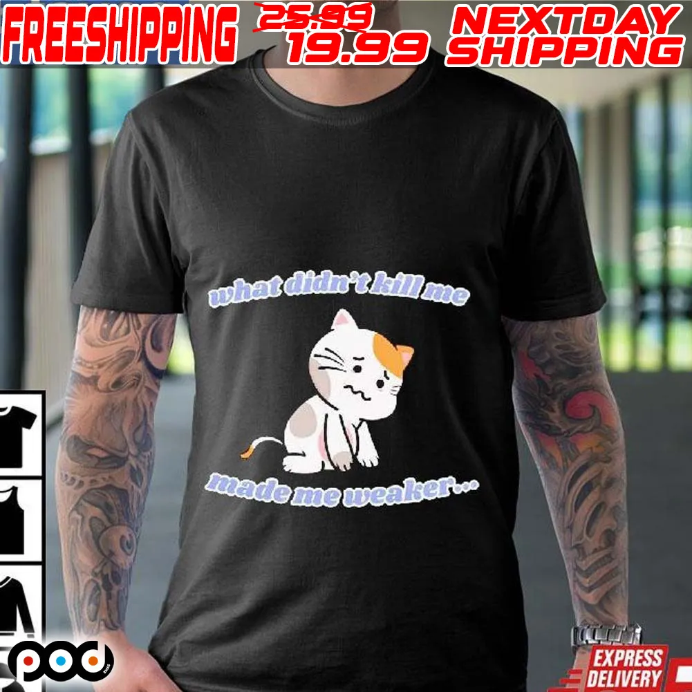 What Didn't Kill Me Made Me Weaker Shirt