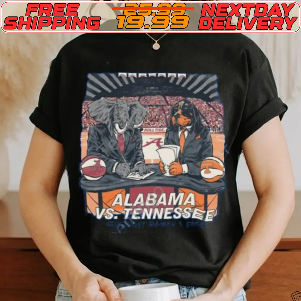 Jnjapparel Store Alabama Vs Tennessee Saturday March 2 2024 Shirt