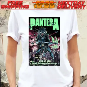 Pantera Videotron Centre 02.27.2024 Québec QC Canada Poster Shirt