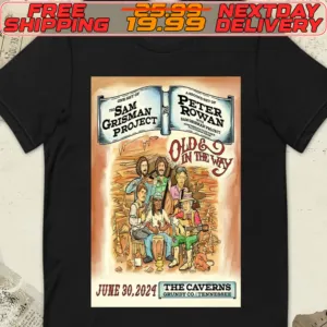 Sam Grisman Project Jun 30 3034 The Caverns Pelham TN Poster Shirt
