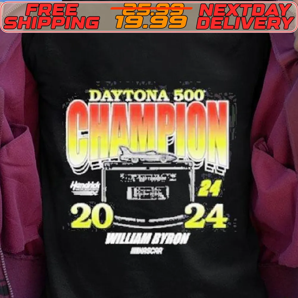 William Byron Hendrick Motorsports Daytona 500 Champion 2024 Vintage Shirt