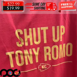 Shut Up Tony Romo Kansas City Chiefs Shirt