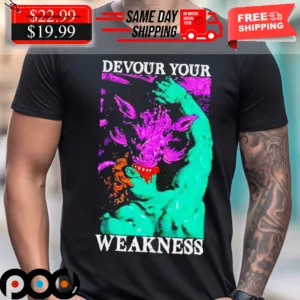 Raskol Horror Devour Your Weakness Shirt