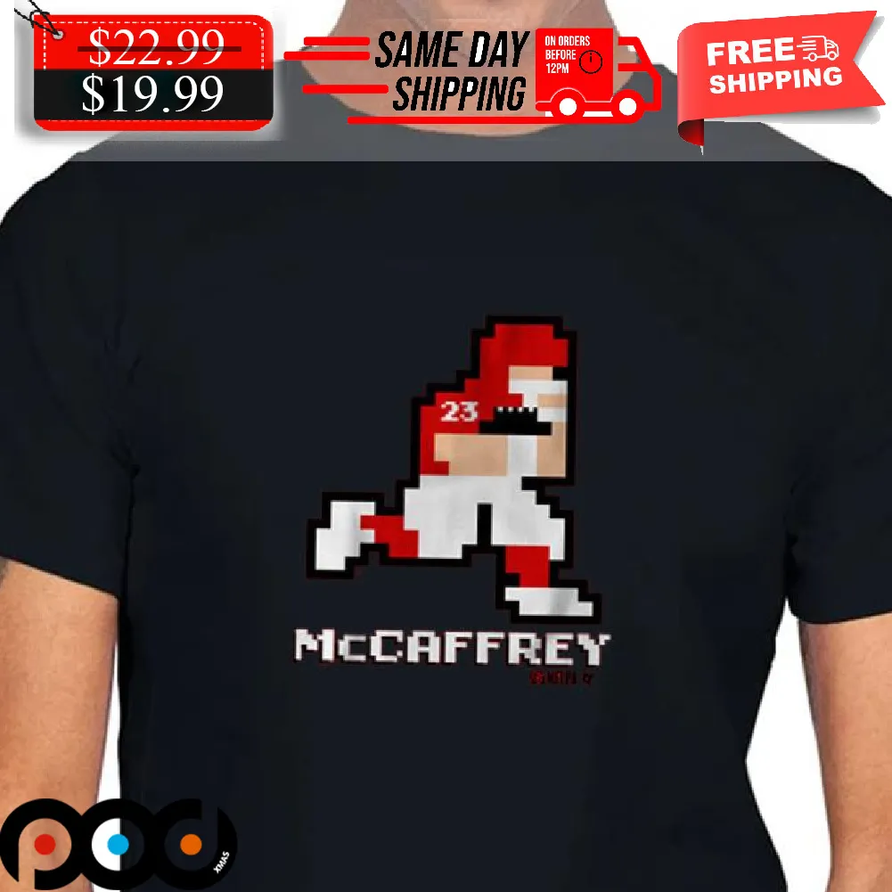 Christian Mccaffrey 8-Bit Shirt
