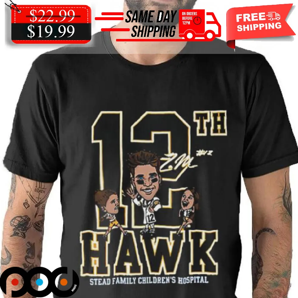 12Th Hawk Stead Family Children's Hospital Shirt
