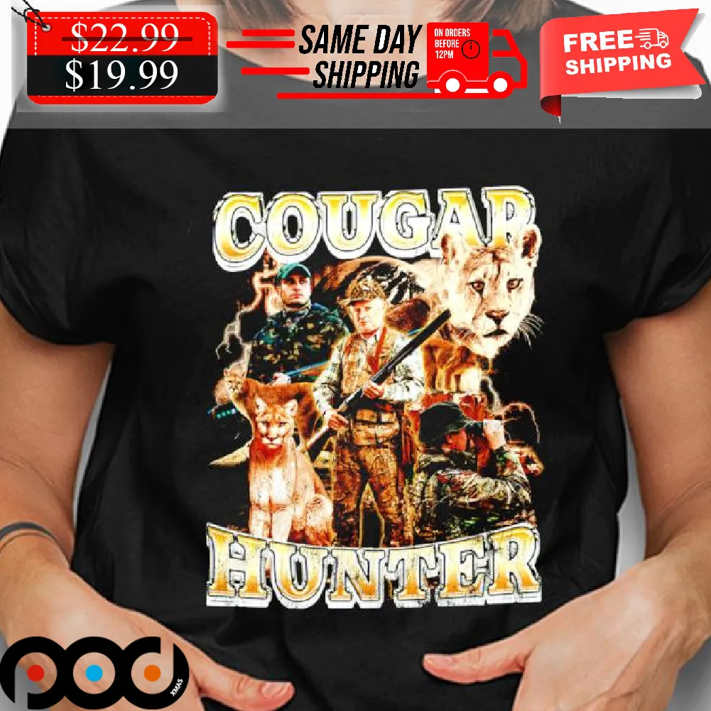 Lion Cougar Hunter Shirt
