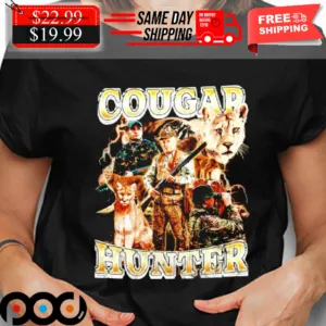 Lion Cougar Hunter Shirt