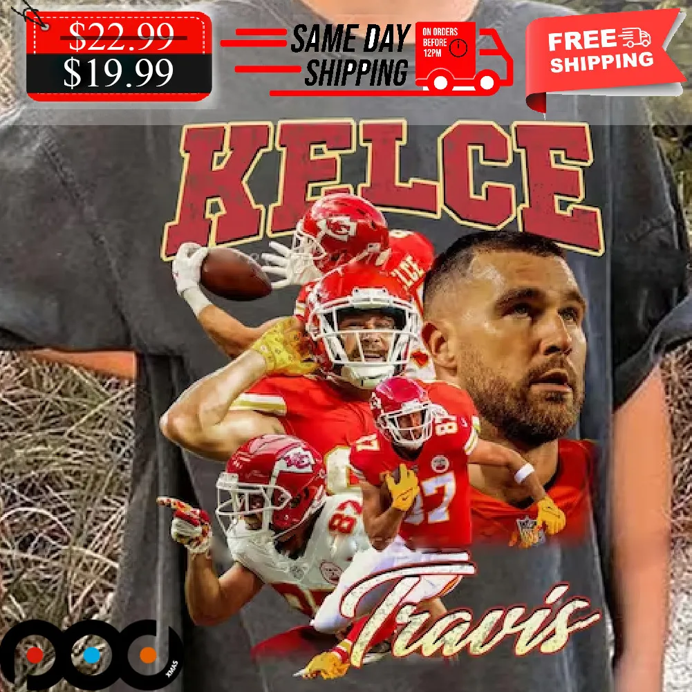 Travis Kelce Kansas City Chiefs Football Shirt