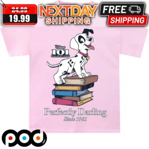 101 Dalmatians Perfectly Darling Since 1961 Disney Shirt