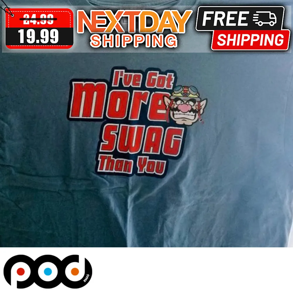 E3 2003 WarioWare Swag I've Got More Swag Than You Shirt