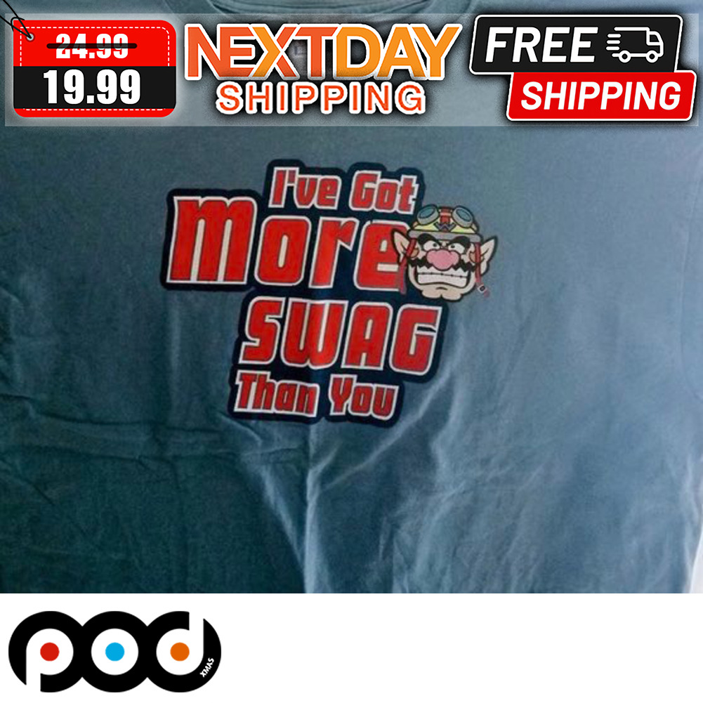 E3 2003 WarioWare Swag I've Got More Swag Than You Shirt E3 2003 WarioWare Swag I've Got More Swag Than You Shirt
