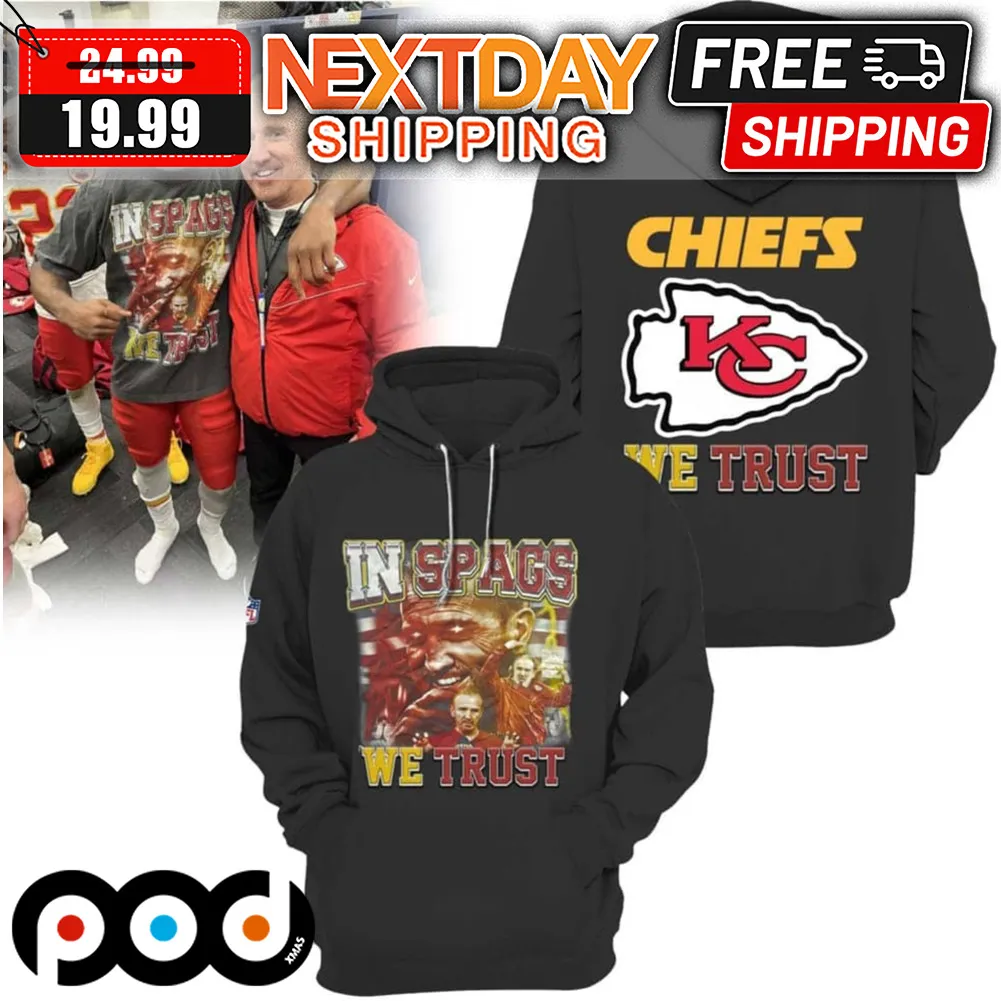 In Spags We Trust Steve Spagnuolo Kansas City Chiefs AFC Champions Shirt