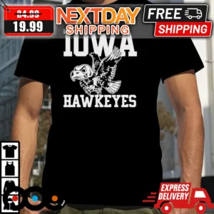 Iowa Hawkeyes Flying Herky Basketball Shirt