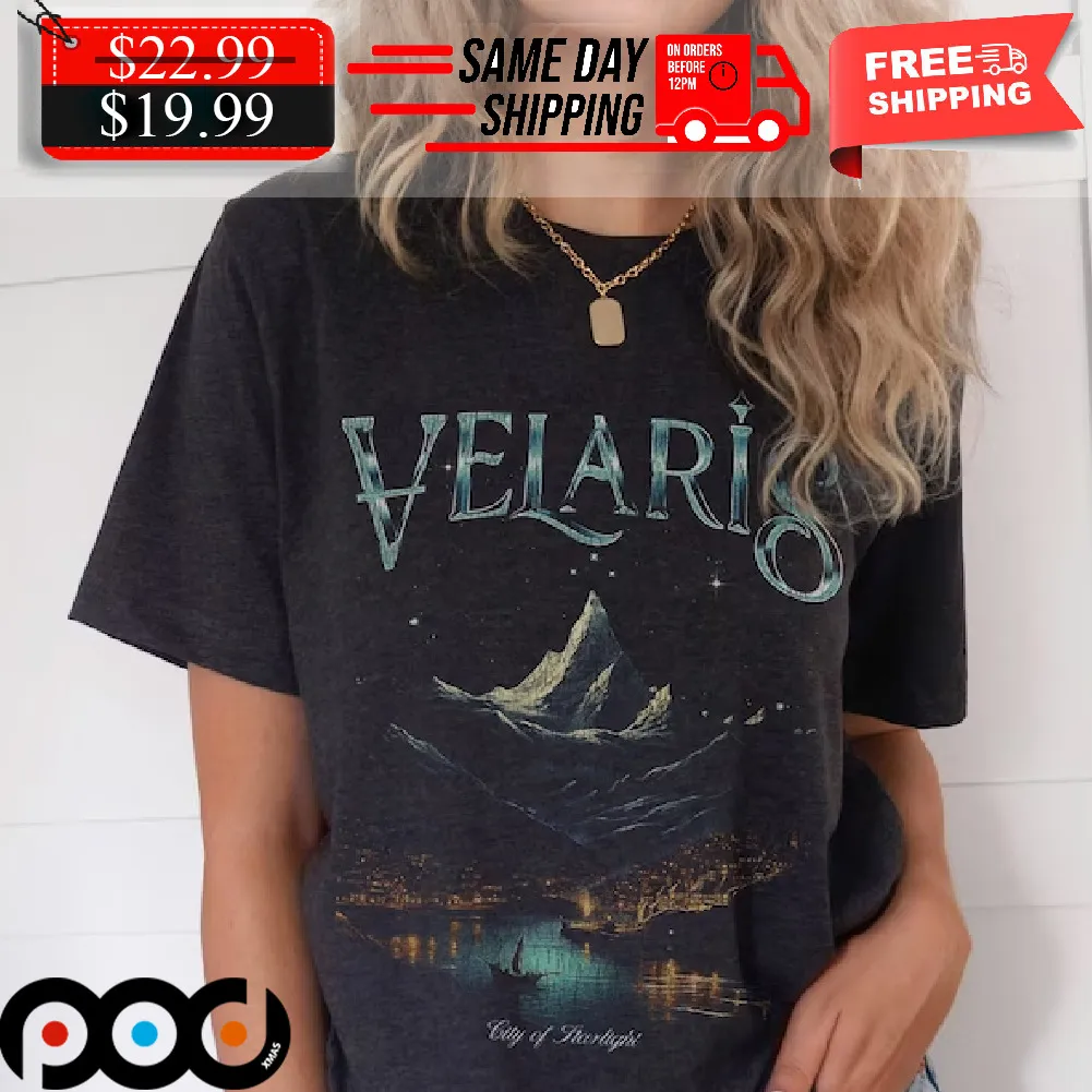 Sarah J Mass House of Wind Night Court Velaris ACOTAR Merch Shirt