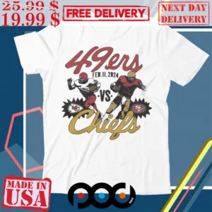 Kansas City Chiefs vs San Francisco 49ers Set For Super Bowl LVIII Shirt