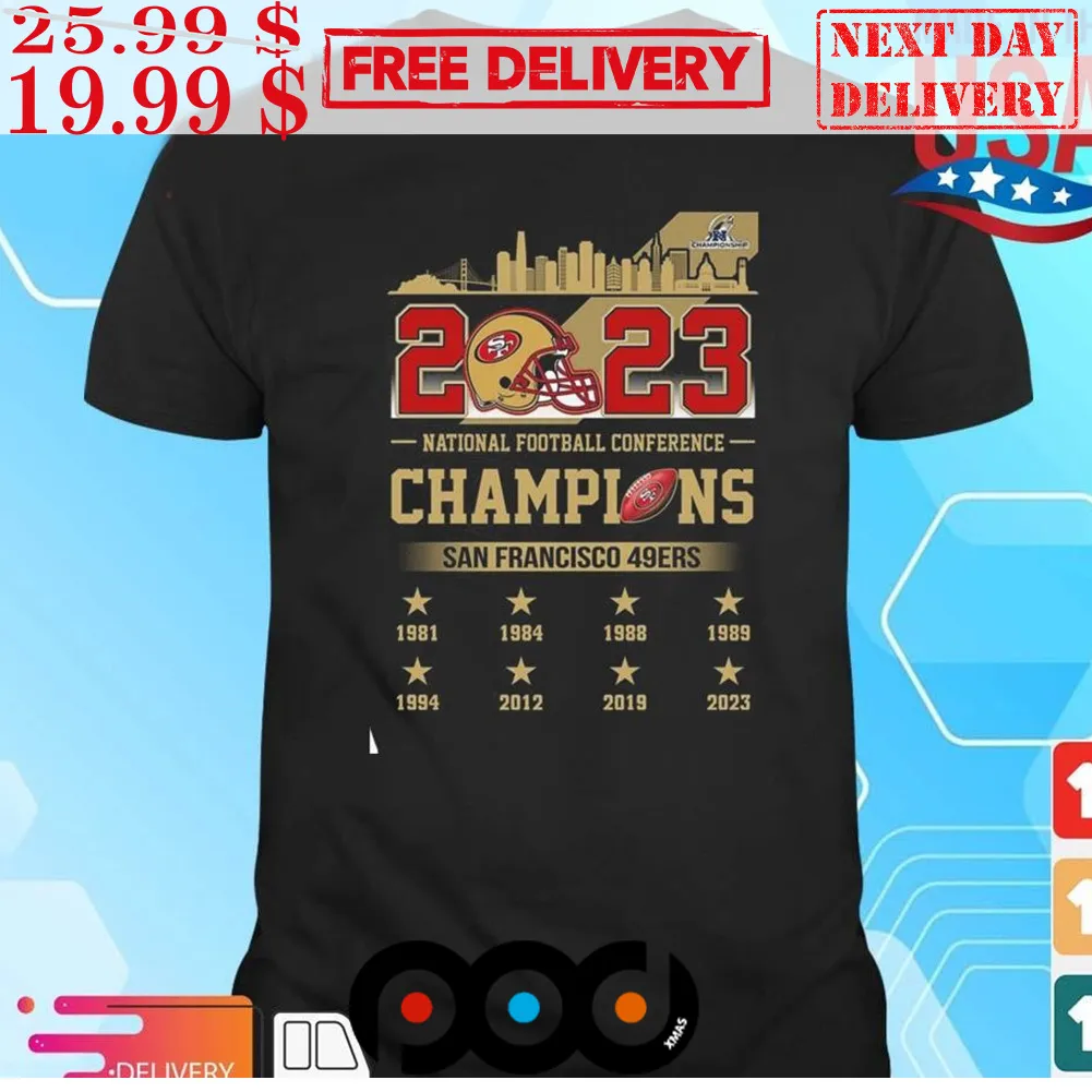 National Football Conference Champions San Francisco 49ers Shirt